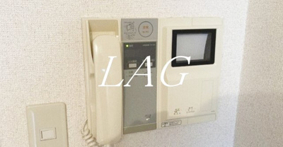 【セキュリティ】 | スカイコート神田 | モニターつきインターホンです。