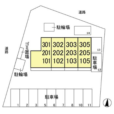 【区画図】 | コモド・KⅡ