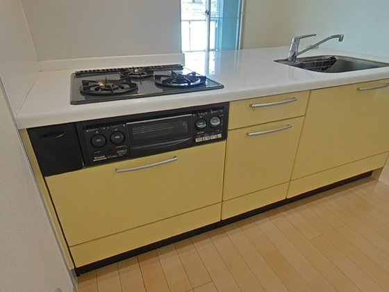 広島市南区出汐４丁目のアパートのキッチン|※別部屋の写真です※別部屋の写真です