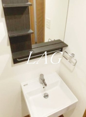 【洗面所】 | バルブリックスミダ | 洗面台です。