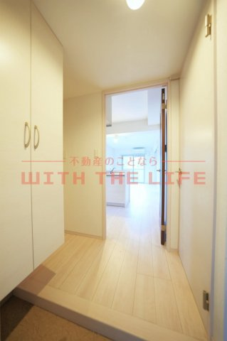レオクラージュ試験場前【キャッシュバック対象物件】の玄関|毎日通る玄関はこちらです