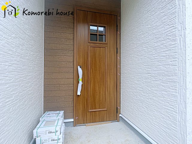 北本市東間　新築一戸建て　リーブルガーデン　01の玄関|撮影：'26/07/18