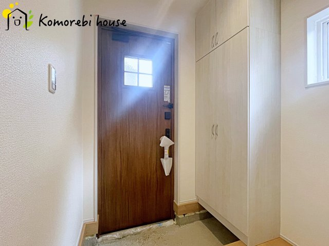 北本市東間　新築一戸建て　リーブルガーデン　01の玄関|撮影：'26/07/18