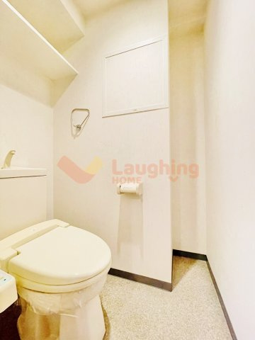 イーズガーデン中央のトイレ|ゆったりとした空間のトイレです