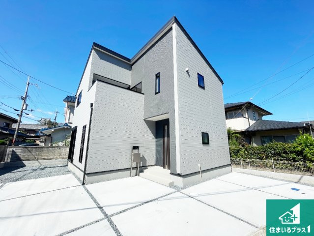 南丹市園部町美園町　第2期　新築一戸建ての駐車場|駐車スペース！散水栓があるので、こまめに愛車を洗えます！