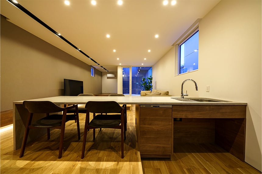 南郷通5丁目北のキッチン