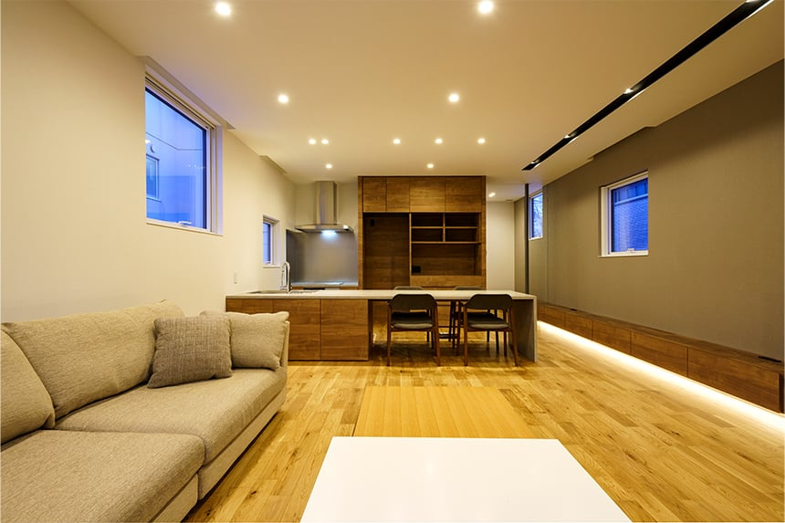 南郷通5丁目北の居間・リビング