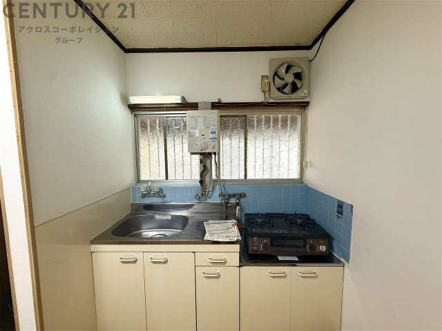 採光あり明るいキッチンです！