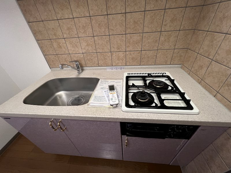 新品家具付きマンション幡ヶ谷3(KaGood東京)のキッチン