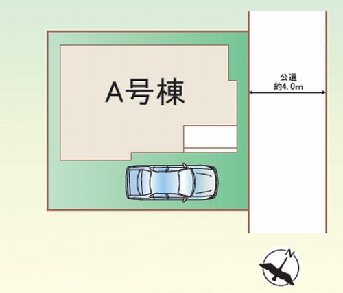 【区画図】 | 【仲介手数料０円】相模原市中央区青葉1丁目　新築一戸建て | 相模原市中央区青葉1丁目　新築一戸建て