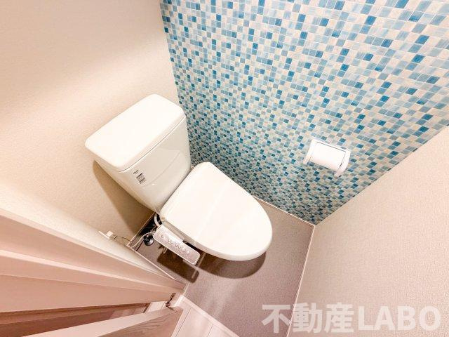 ハーモニーテラス平野西IIのトイレ