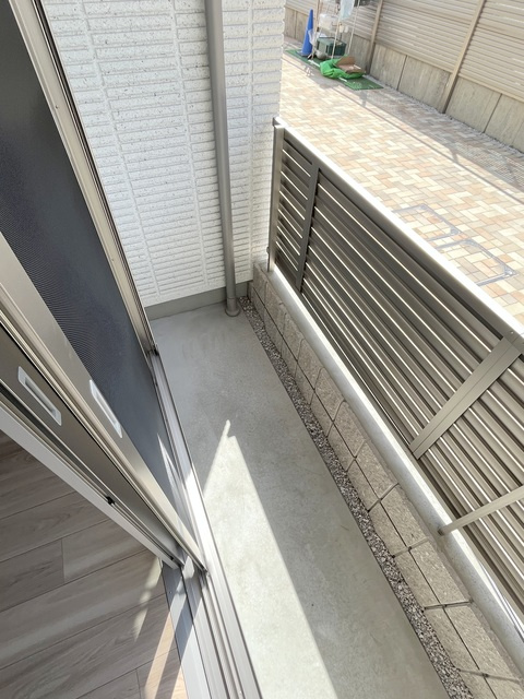 レーヌ　メゾンのバルコニー