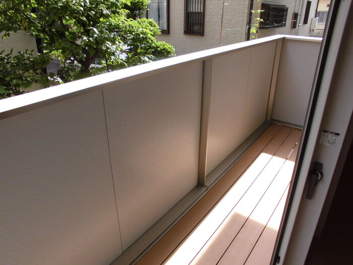 カーサポンティチェロのバルコニー|バルコニー