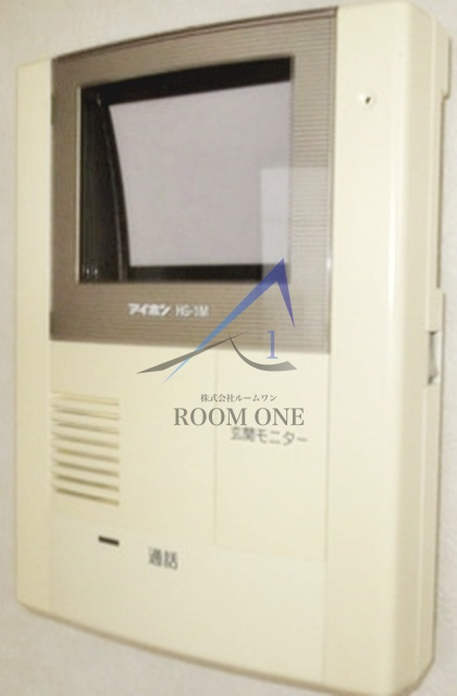 プラーヌ石神井公園のセキュリティ|モニター付きインターホンです。