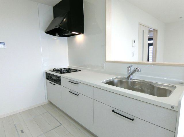 新潟市東区紫竹7丁目のキッチン