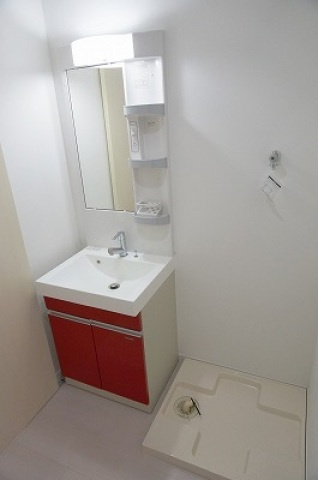 Grandtic DAVA宇品の洗面所