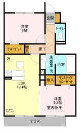 メゾンブランシェの間取り