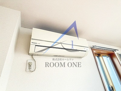 リヴィエール町屋の設備|エアコン付きです。