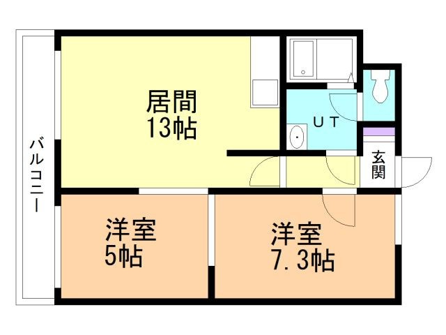 エルクレストの間取り