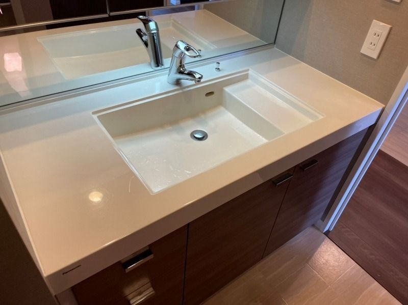 ザ･グランアルト錦糸町の独立洗面台