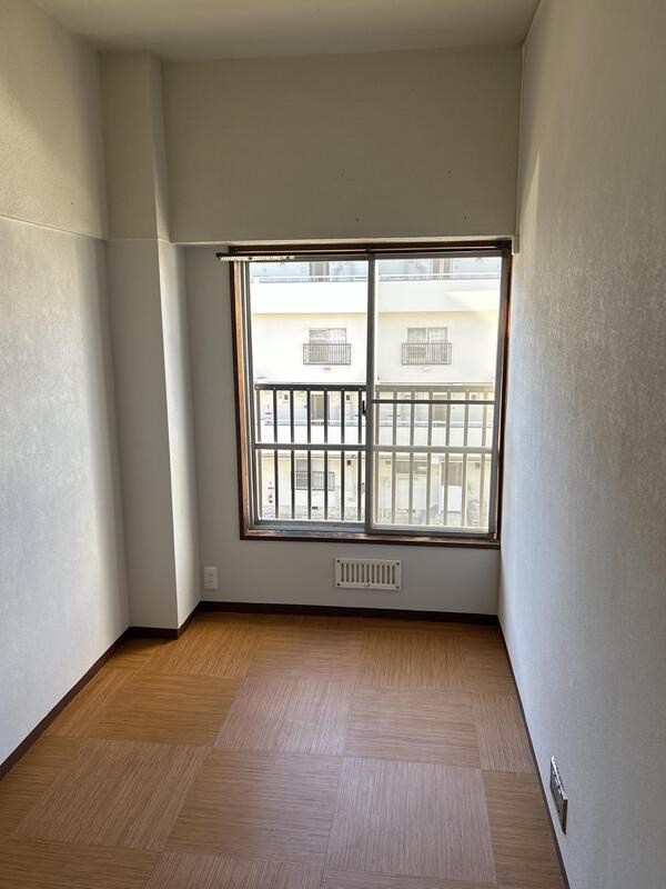 明舞第6団地13号棟の寝室