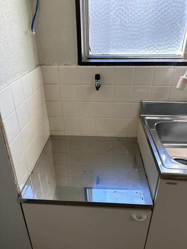 明舞第6団地13号棟のキッチン