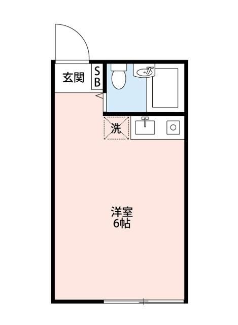 ハイツアルファの間取り