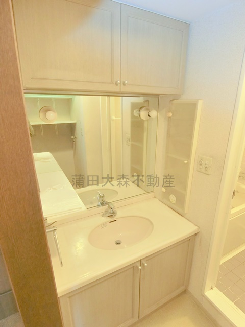 東急ドエル・アルス矢口の洗面所|独立洗面台