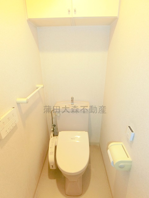 東急ドエル・アルス矢口のトイレ|トイレ　温水洗浄便座