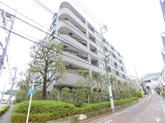 東急ドエル・アルス矢口の外観|1994年1月築　RC鉄筋コンクリート造地上6階建て総戸数75戸
東京都大田区矢口1丁目　東急多摩川線武蔵新田駅近徒歩3分
