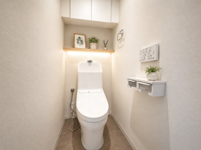 【トイレ】 | マレヴィラージュ梶ヶ谷 | コンパクトで使いやすいトイレです