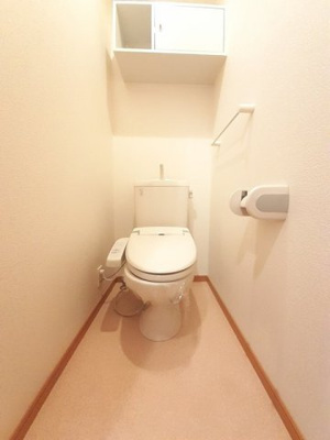 【トイレ】 | ベル・ポルト　Ａ | 落ち着いたトイレです