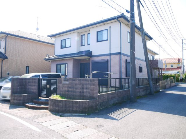 茂原市高師　中古戸建の外観|平成15年3月築4SLDK 駐車3台可能  都市ガス上下水 スーパーカスミ徒歩約6分 駅徒歩約22分