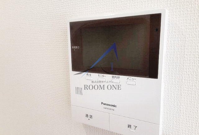 ラピスラズリのセキュリティ|モニター付きインターホンです。