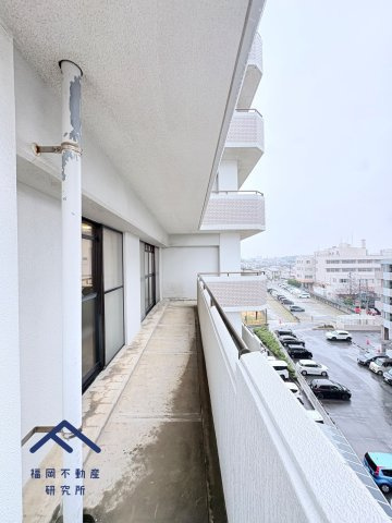 アムール和白Ⅲのバルコニー