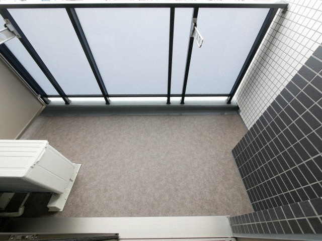 レオンコンフォート難波西Ⅲのバルコニー