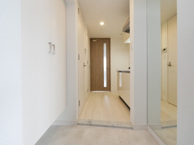 レオンコンフォート難波西Ⅲの玄関
