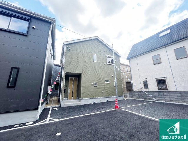 11(土)12(日)現地説明会　尼崎市食満　ラスト1邸の外観|お客様に長く安心して住んでいだだける事にこだわった家づくり！住んでからのアフターサービスにもしっかりと取り組んでいます！