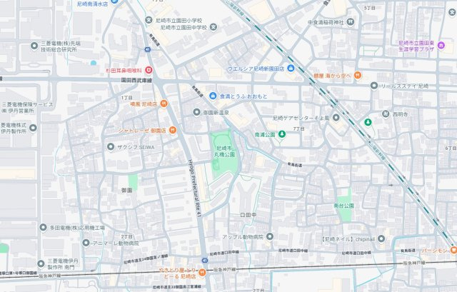11(土)12(日)現地説明会　尼崎市食満　ラスト1邸の地図