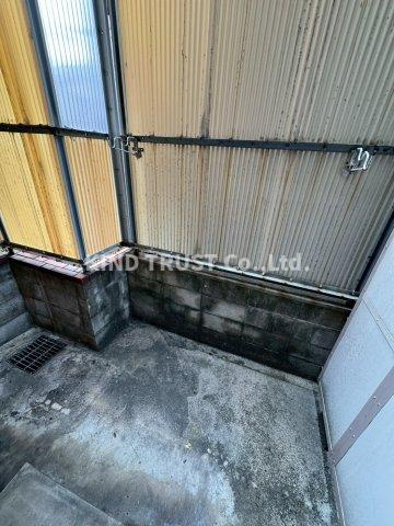 サンレスポワール天六のバルコニー|開放的で明るい空間を演出してくれるバルコニーです