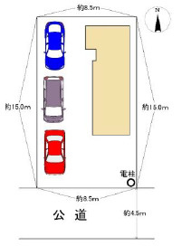 藤沢市羽鳥　中古戸建の区画図
