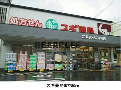【周辺】 | ピースフル二条 | スギ薬局まで80m