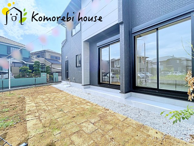 桶川市末広3丁目　5期　新築一戸建て　ブルーミングガーデン　01の庭|たまにはお庭で休日を過ごしてみるのもよいかもしれません