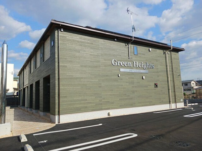 【外観】 | グリーンハイツ | 外観は落ち着いています