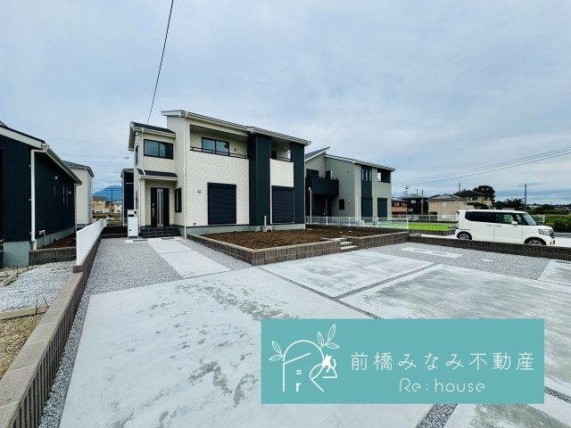 【新築】前橋市茂木町第3　７号棟(全８棟)　リーブルガーデン　新築建売分譲の外観|外はこのようになっています