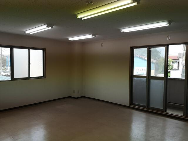 小山市城山町　貸住居付きテナントの間取り