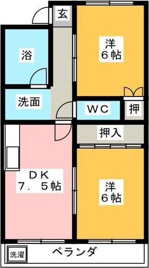 【間取り】 | 屋根星ハイツ