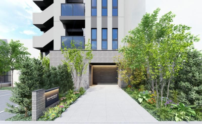 【外観パース】 | グランエール西日暮里ＮＯＲＴＨ | こちら、外観パースです