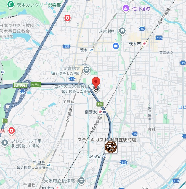 ヴィラージュ吉田の地図