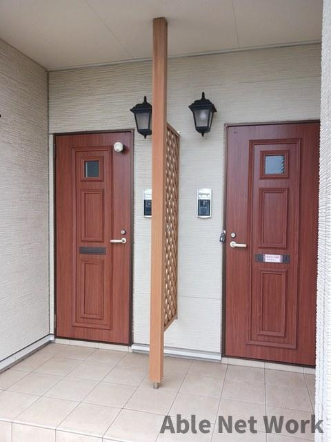 ミサキレジデンスのエントランス